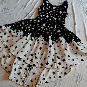 Black, white, size 8